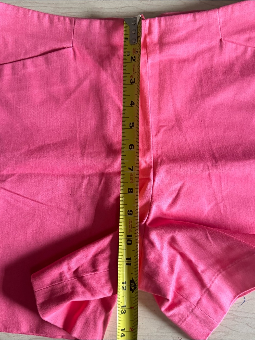 Lilly Pulitzer high waist stretch Haley short in pink salmon size 4 - Picture 8 of 8